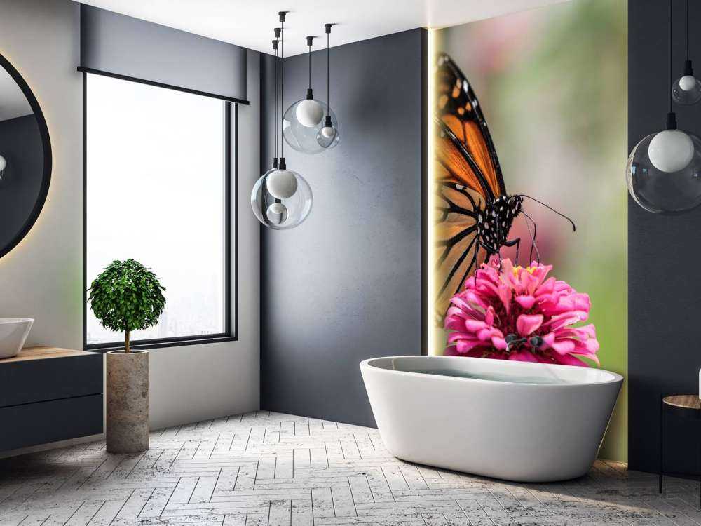 Un papillon monarque