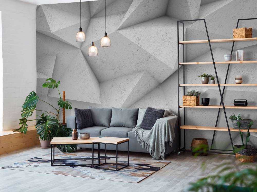 Béton 3D forme angulaire