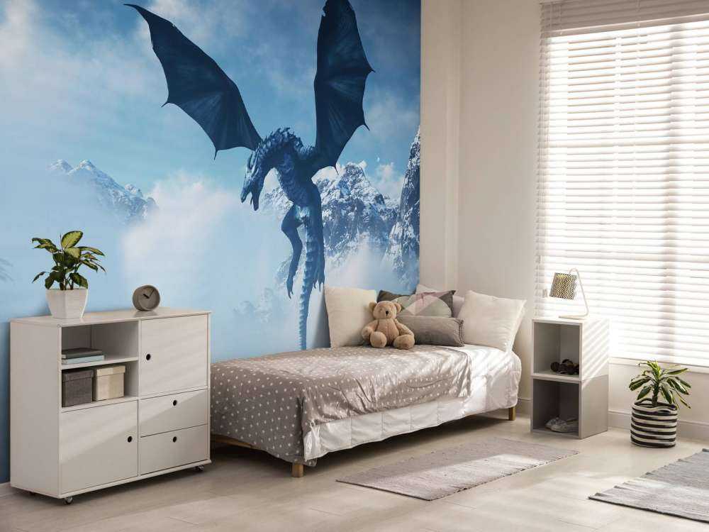 Dragon de glace volant