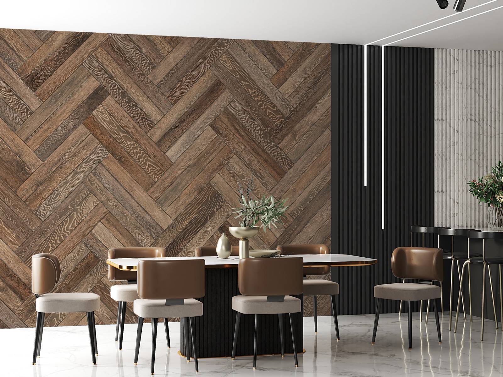 Chevron en bois