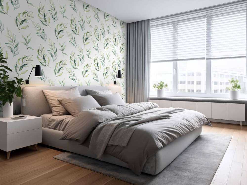 Motif Rameaux d'aquarelle