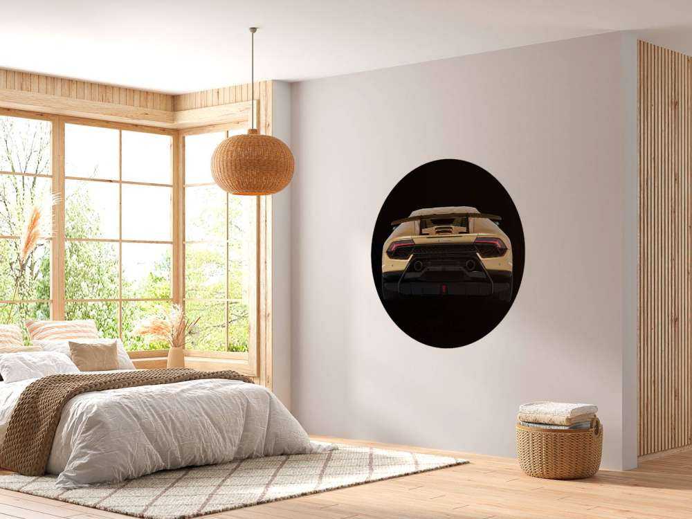 Lamborghini Huracán - Arrière, noir