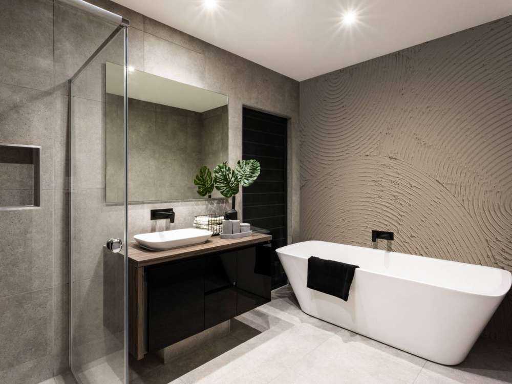 Cercles zen en taupe