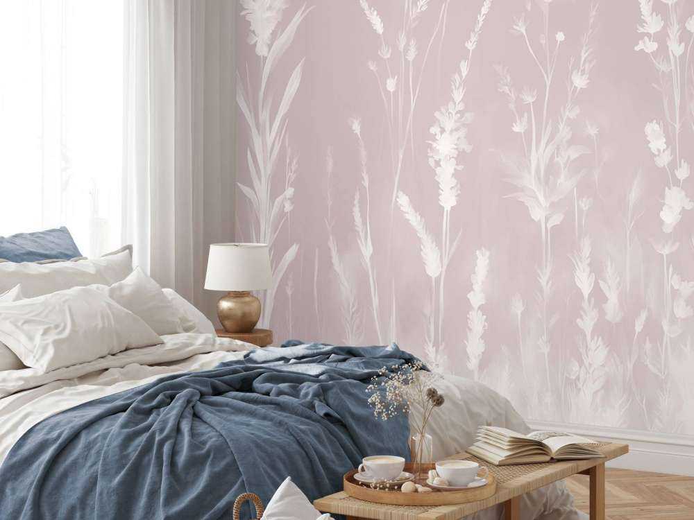 Lavande Clair Seamless Rose Poudré