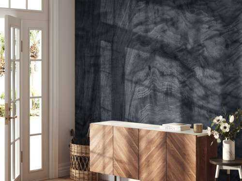 Structure en bois gris
