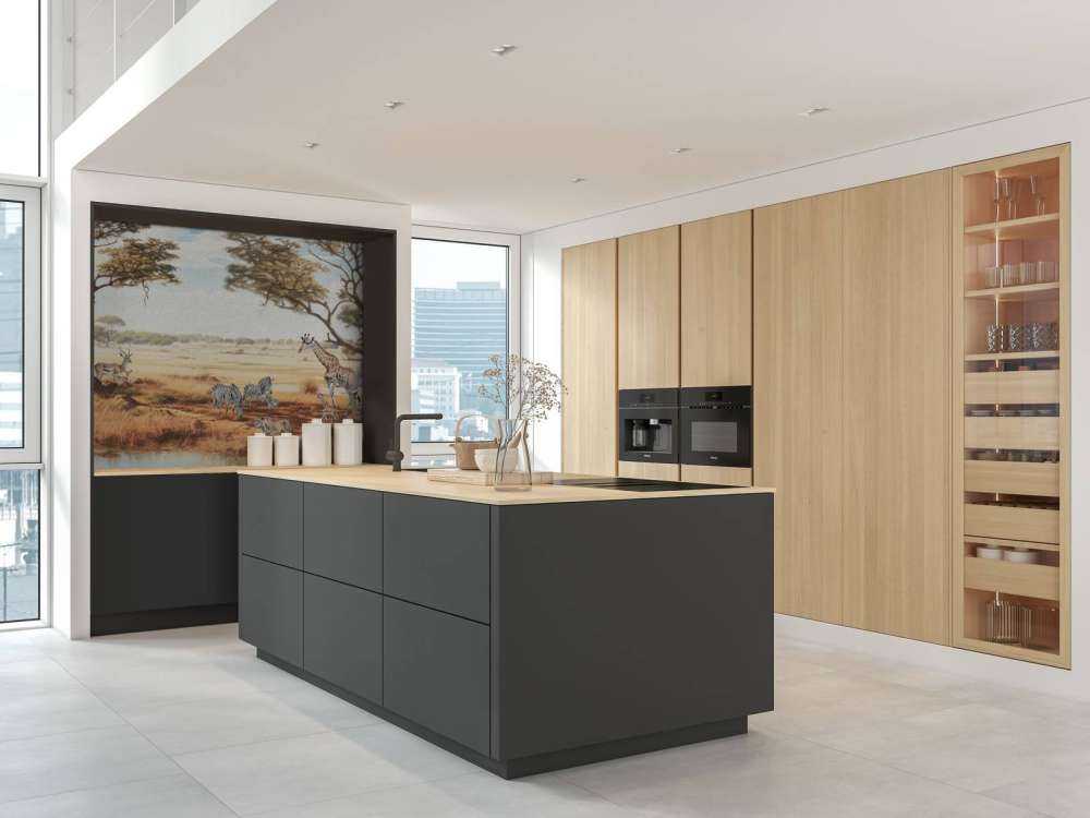 Paysage de safari en couleur