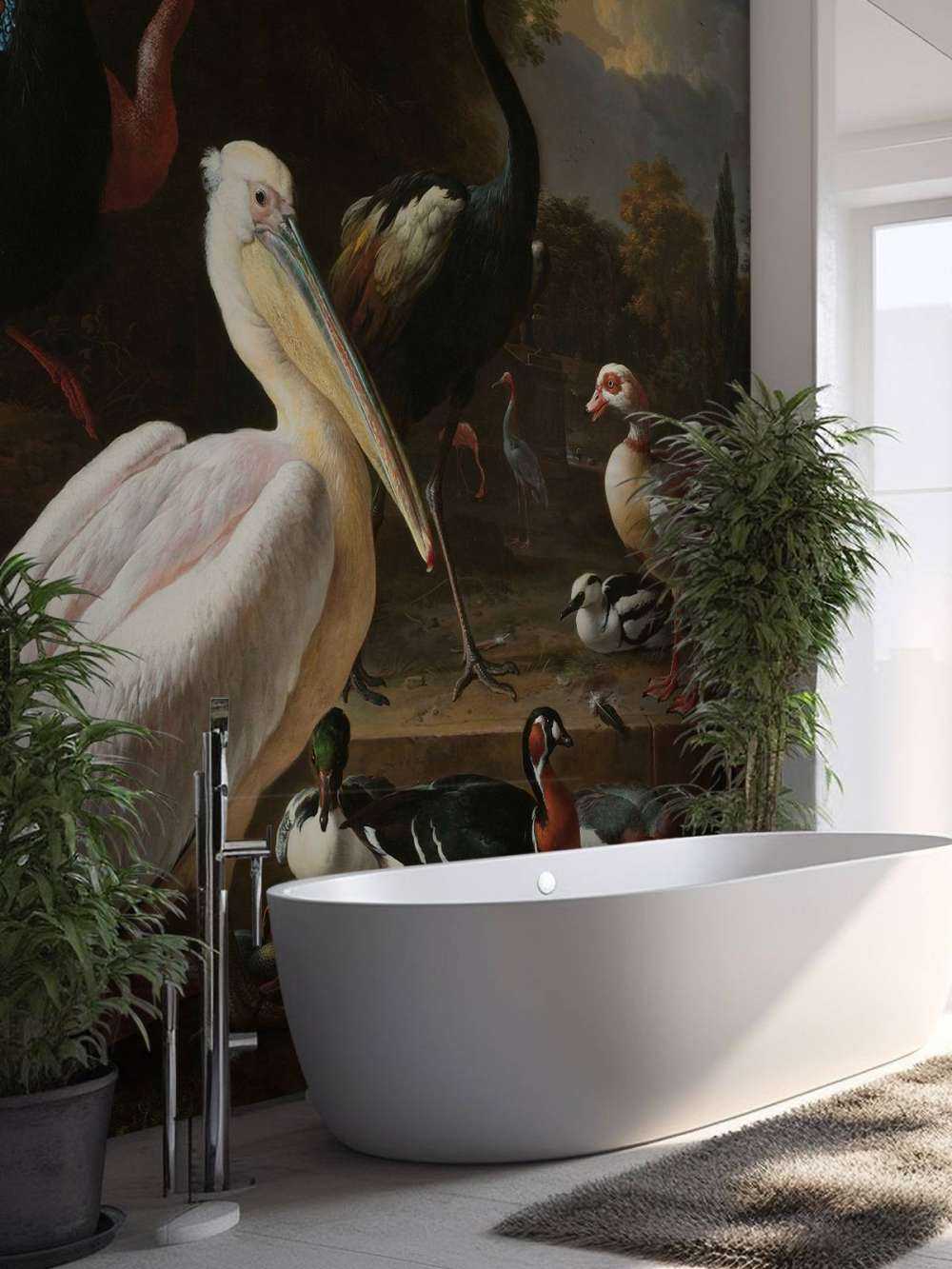 La plume flottante