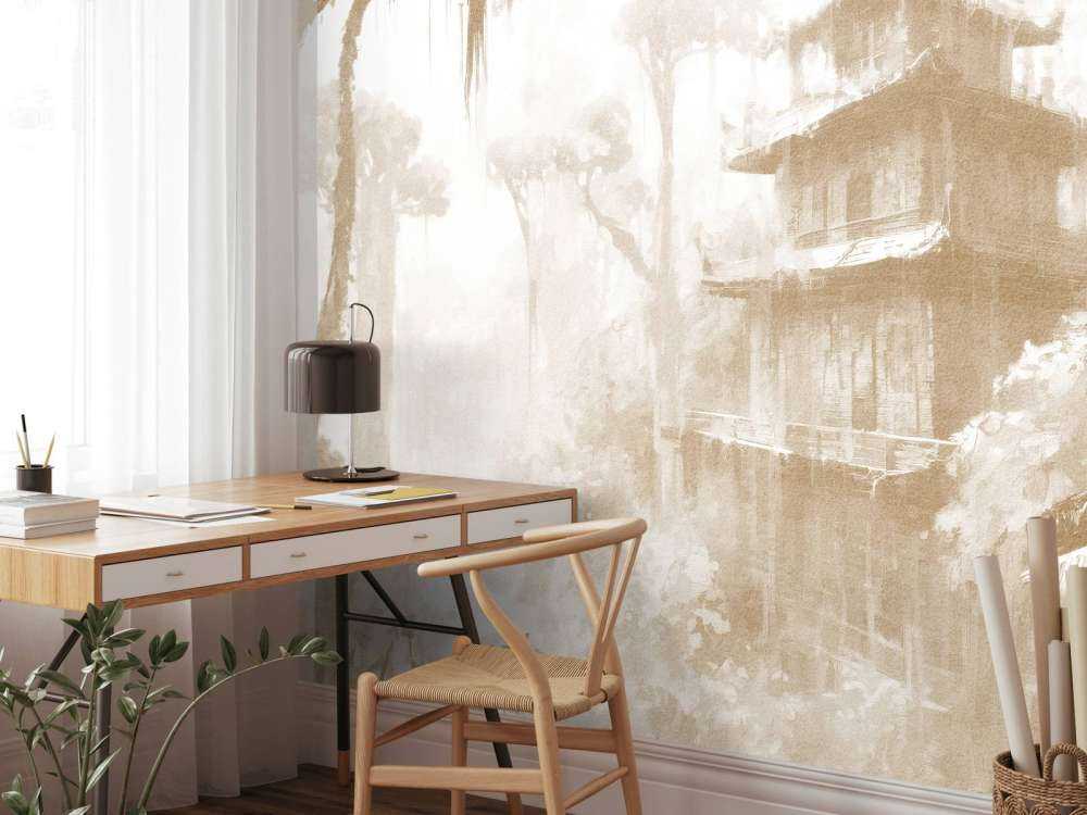 Cabane Cachée dans la Forêt Brumeuse, taupe