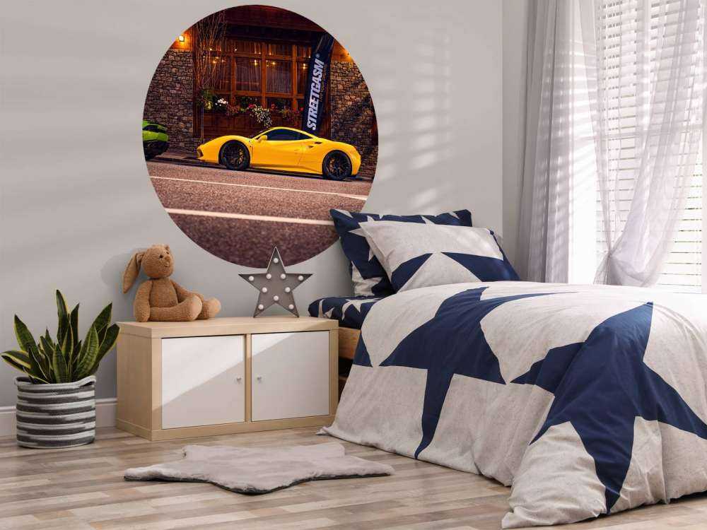 Voitures exclusives au chalet en bois