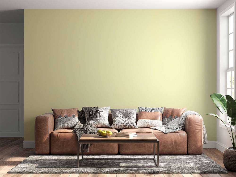 Béton jaune citron