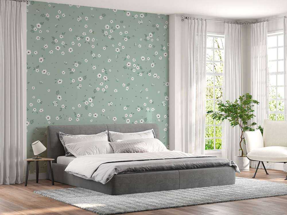 Échoppe de Fleurs Vert Menthe