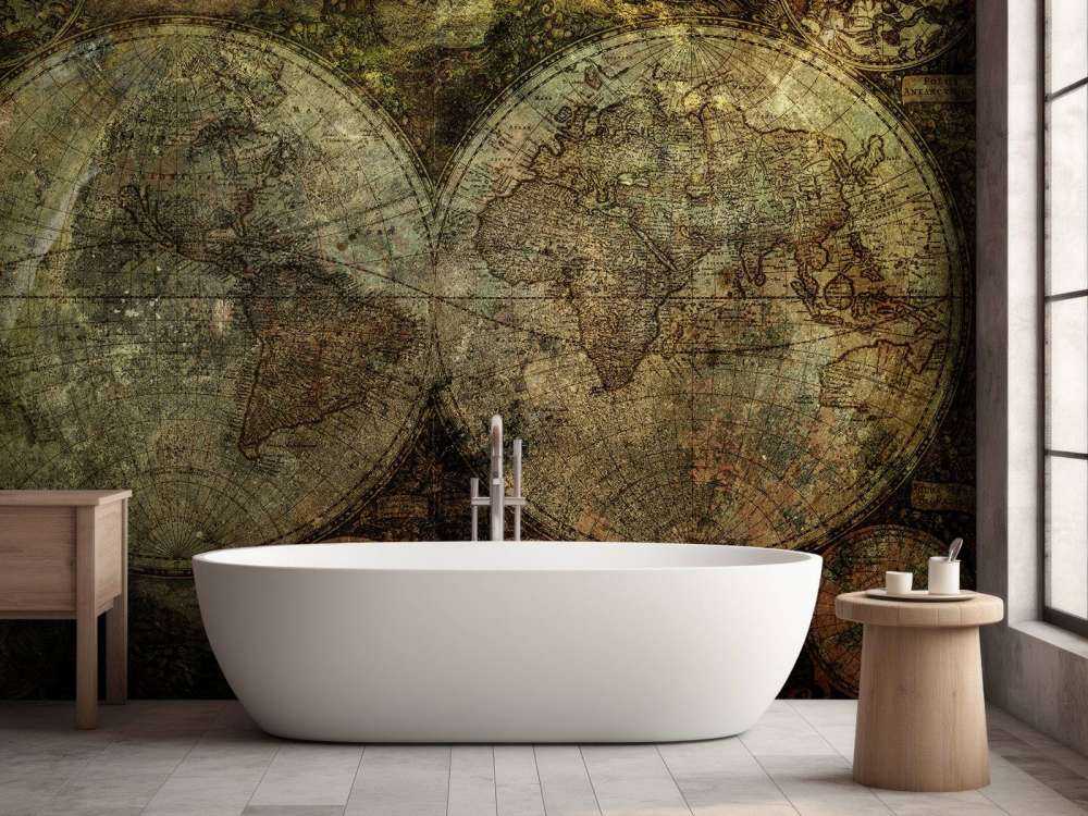 Ancienne carte du monde
