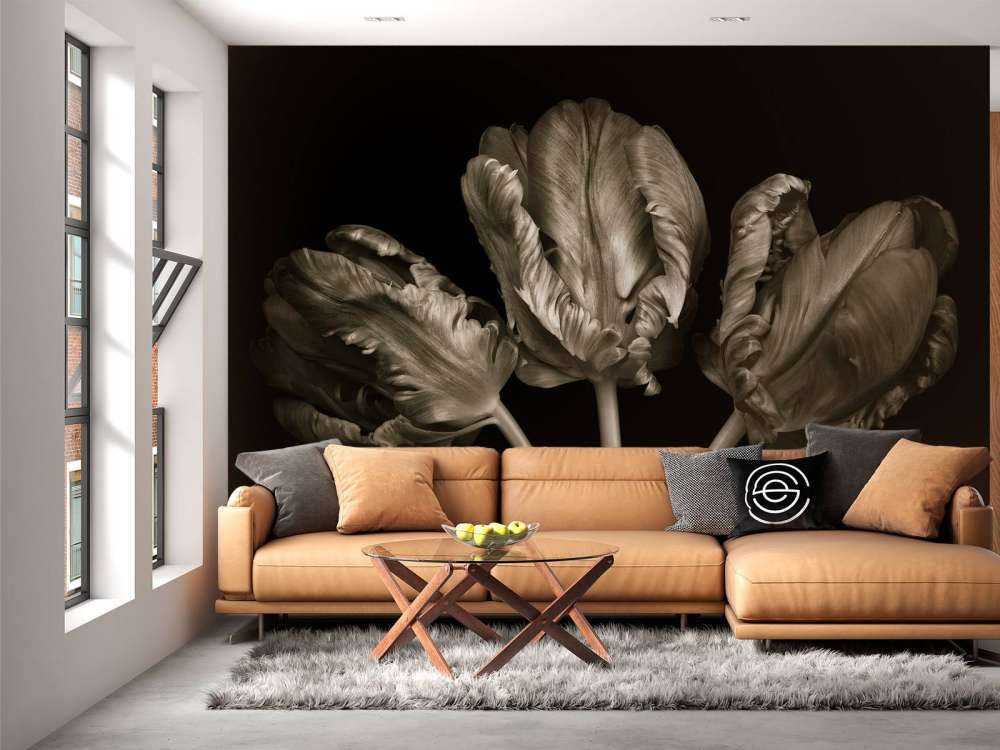 Trois tulipes rococo