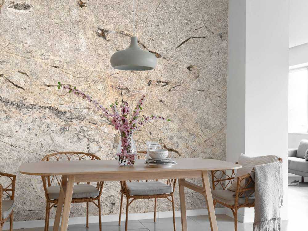 Teinte beige marbré
