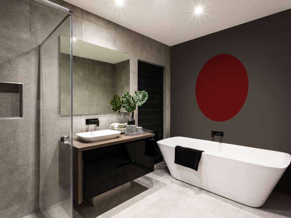 Rouge foncé brun