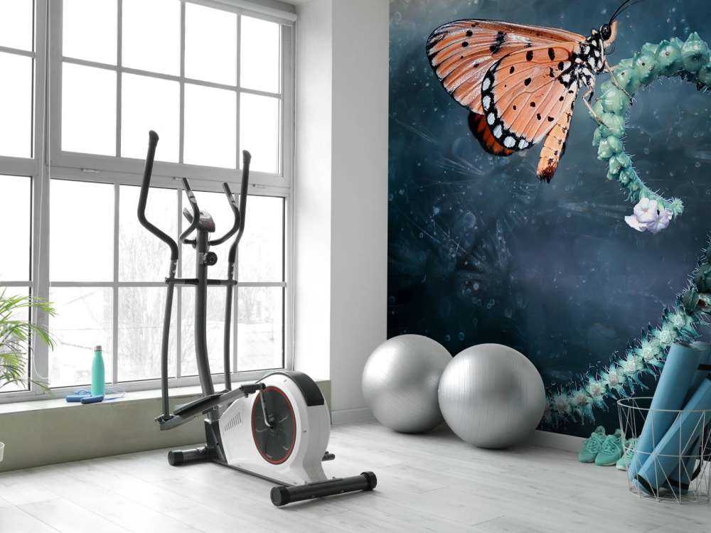 Papillon sur une branche