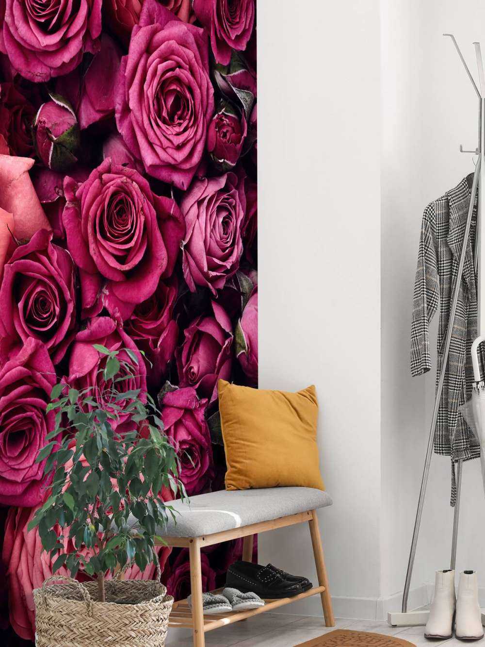 Les roses roses