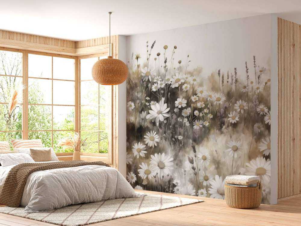 Crème de prairie de marguerites silencieuses