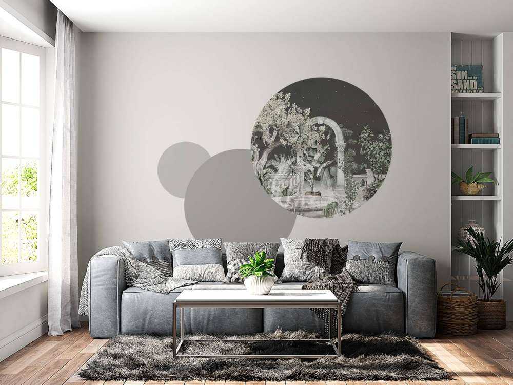 Jardin la nuit