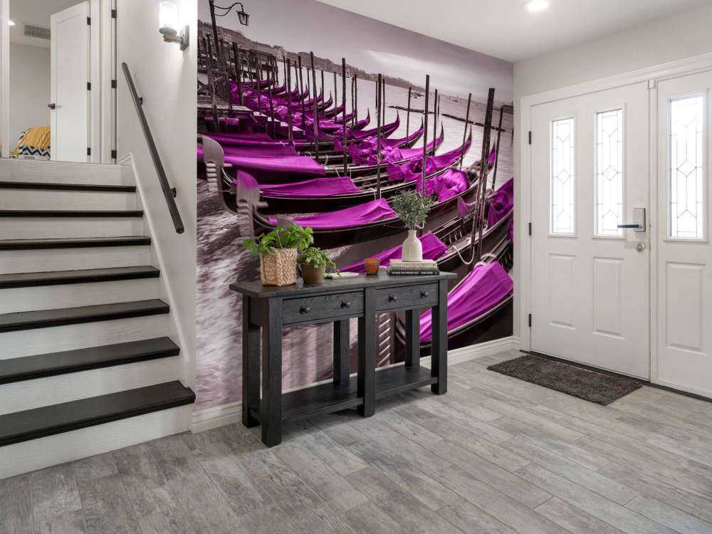 Gondoles mauves