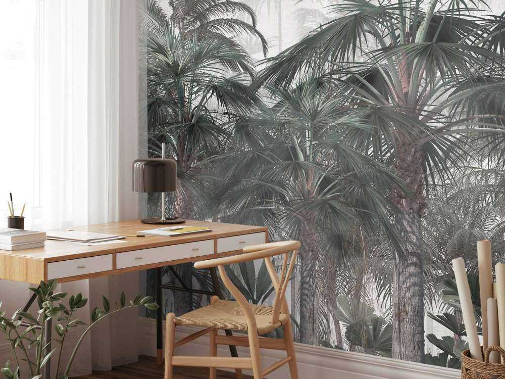 Schemerige Palmsereniteit