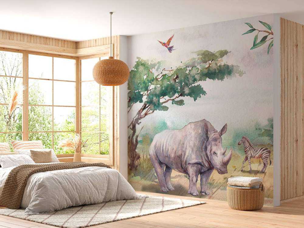 Jungle aquarelle