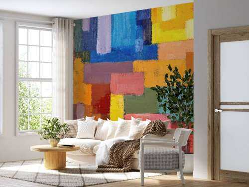 Répartition des surfaces colorées