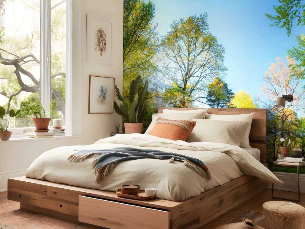 Paysage printanier