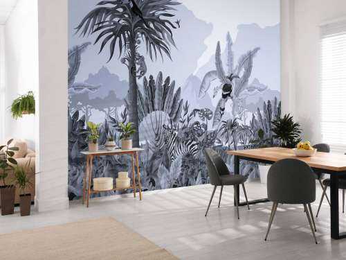 Jungle bleue