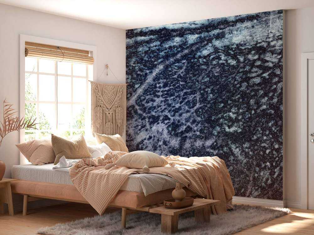Texture bleue