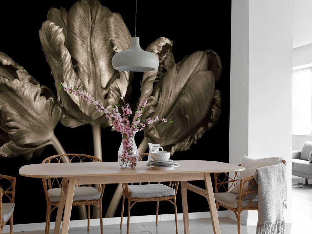 Trois tulipes rococo