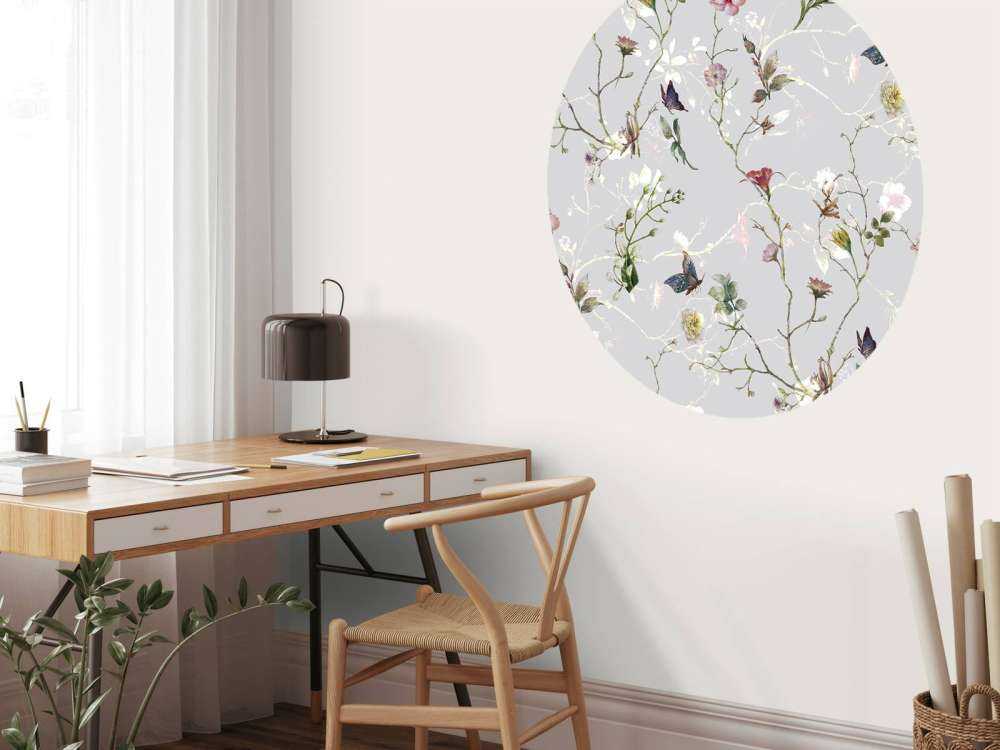 Flore de papillons Jeu de lumière