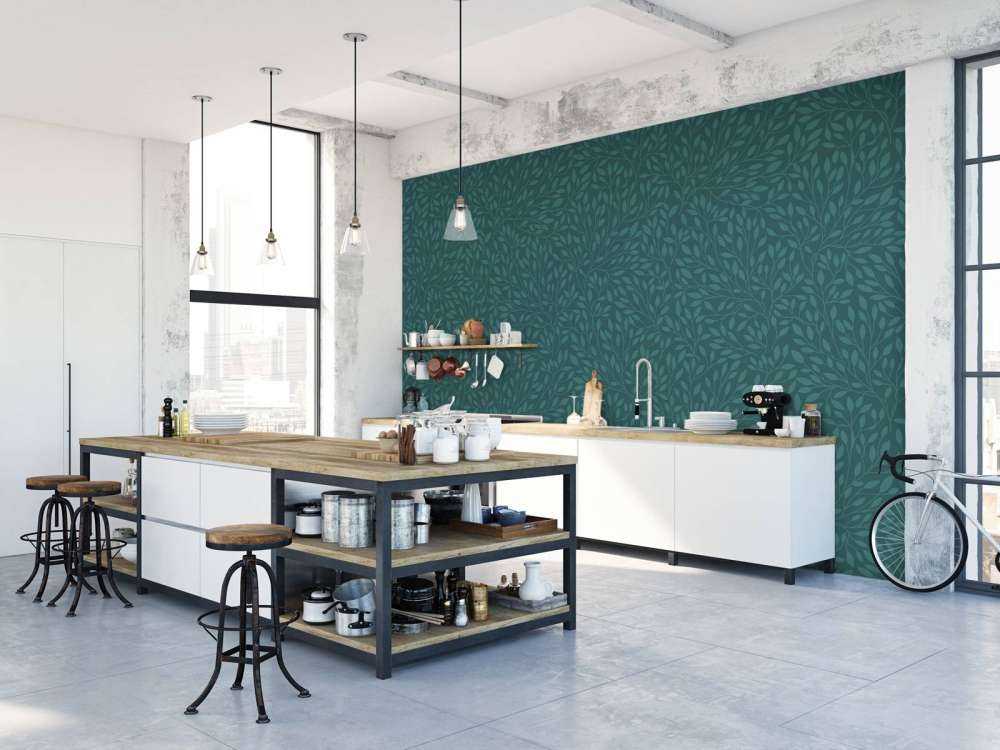 Motif floral de luxe