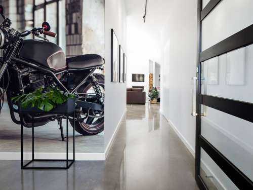 Moteur noir mat