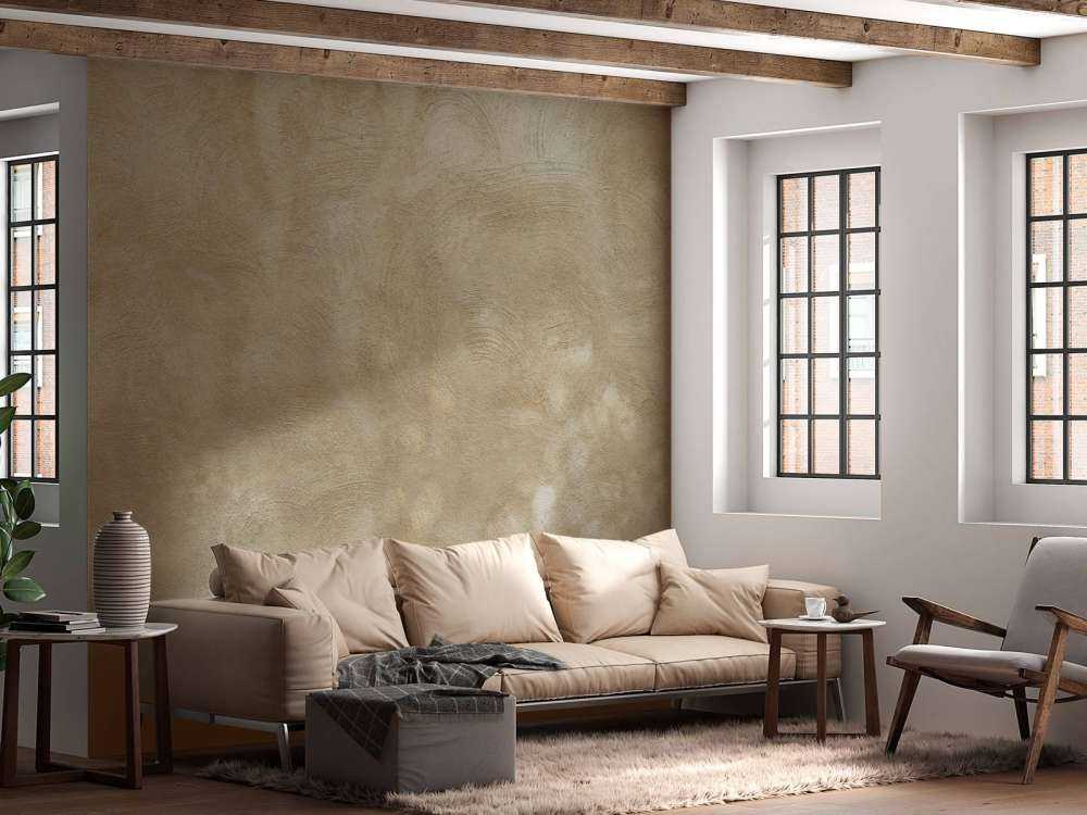 Mur avec des taches et des rayures