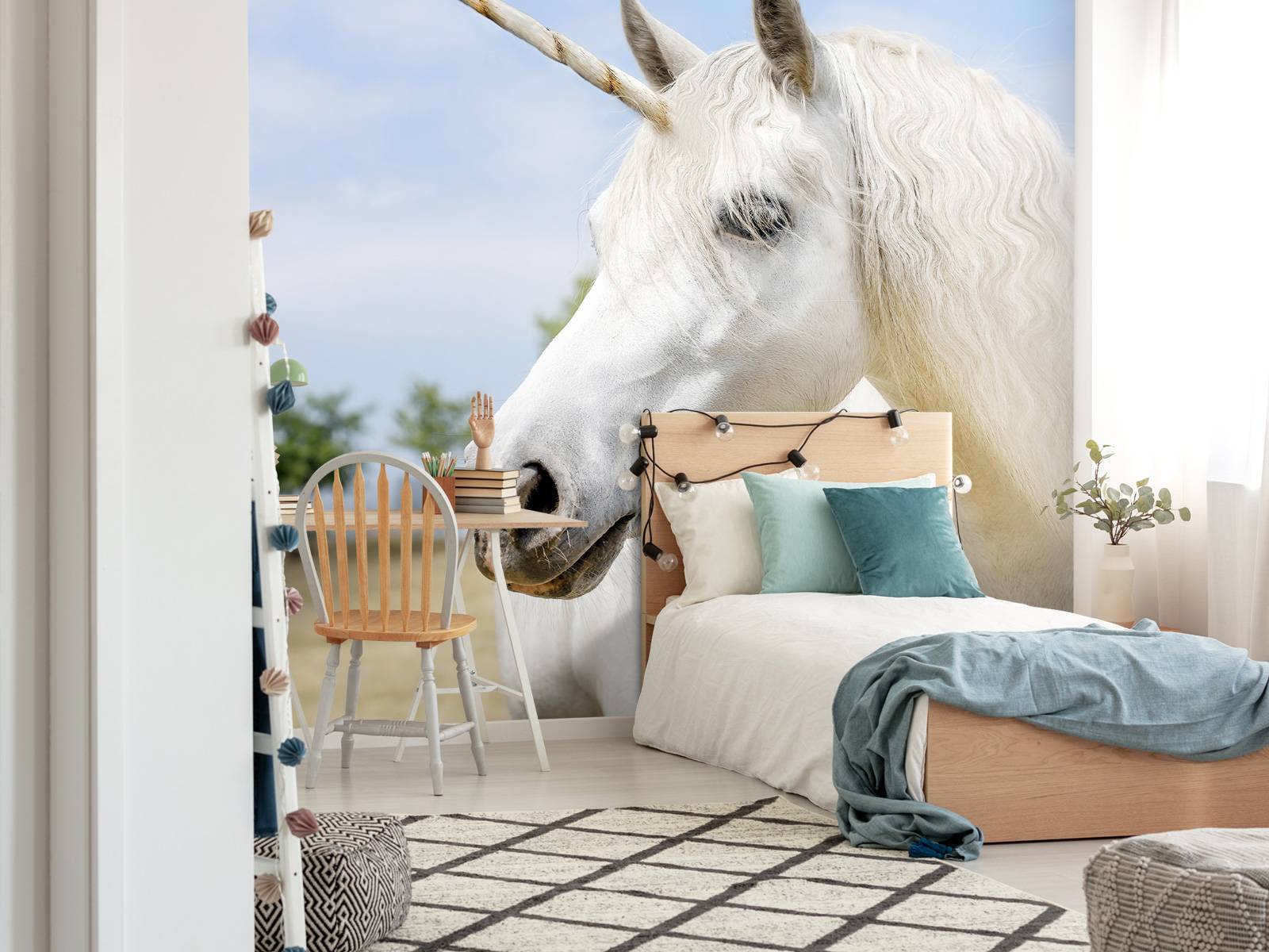 Licorne blanche