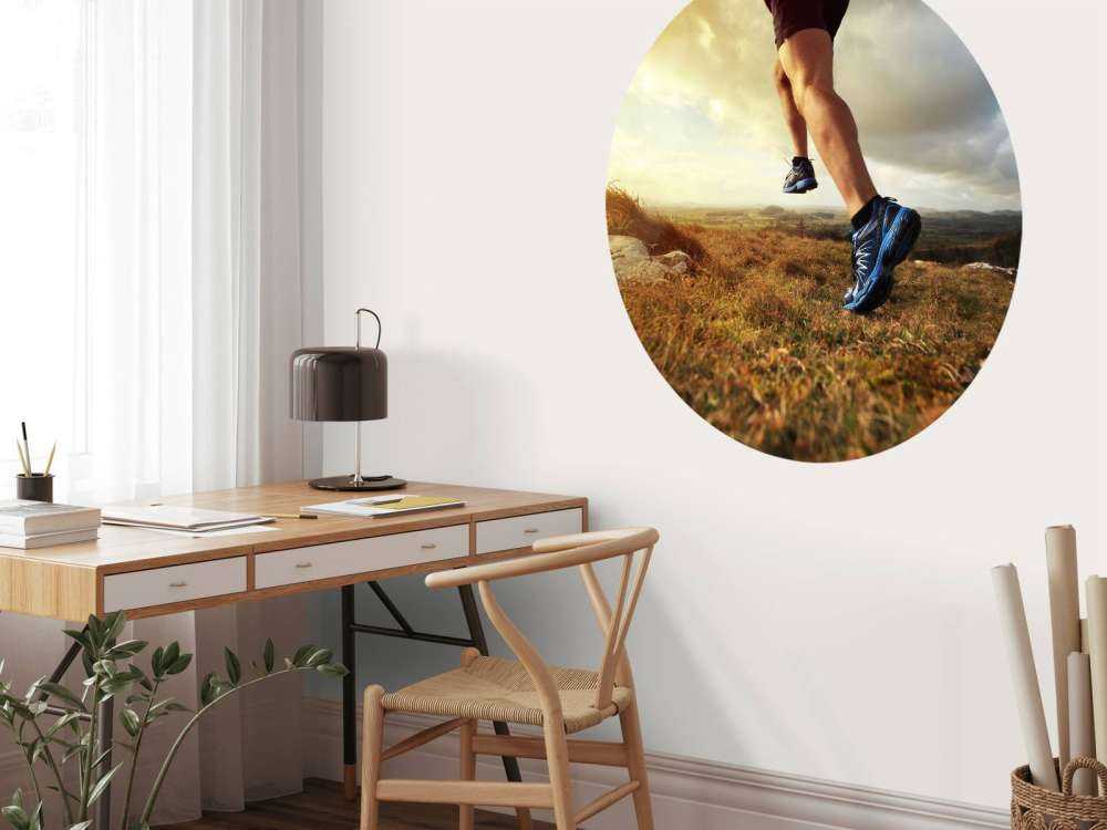 Joggeur en action