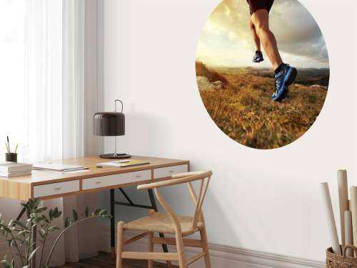Joggeur en action