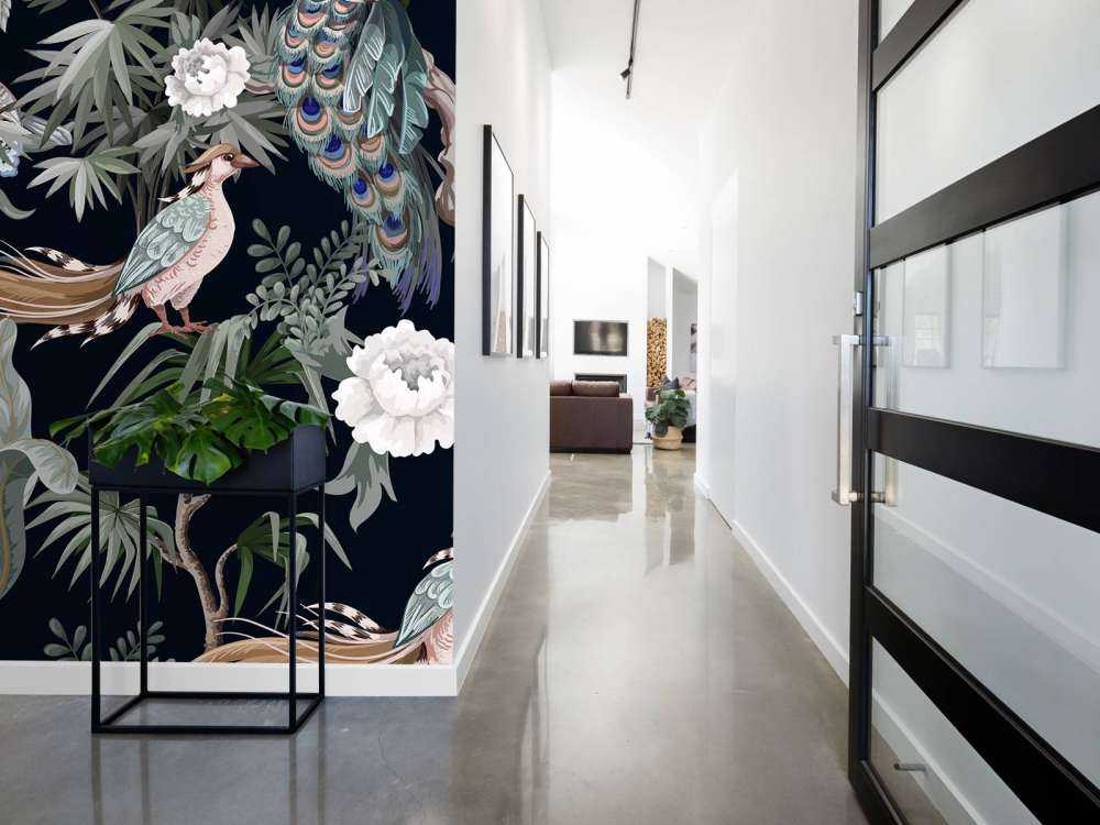 Paon en floraison nocturne