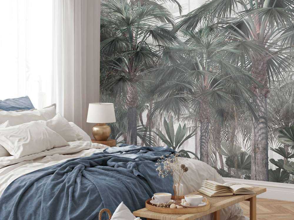 Schemerige Palmsereniteit