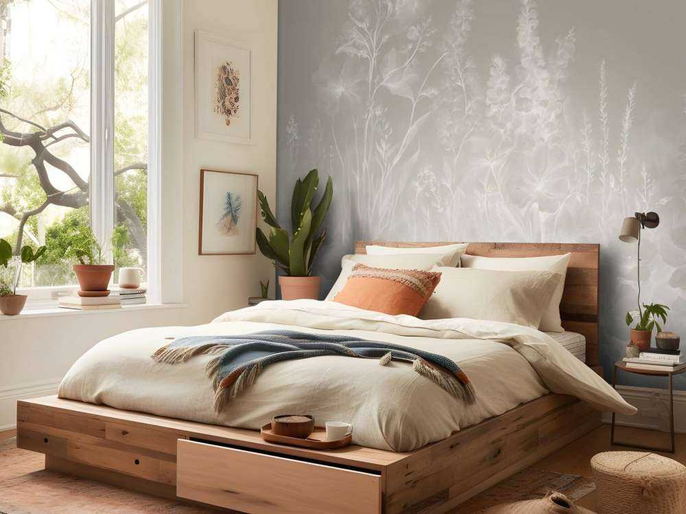 Jardin anglais tendre - olive