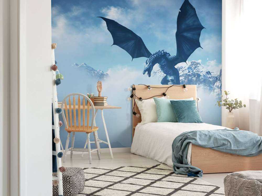 Dragon de glace volant