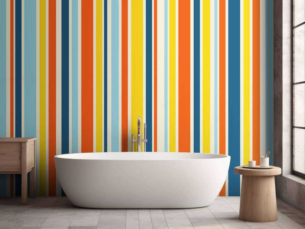 Rayures colorées