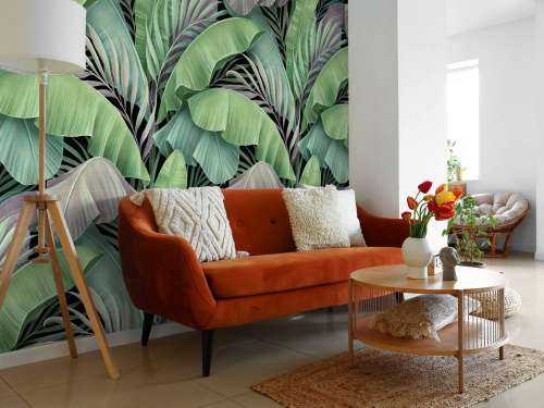 Feuilles tropicales