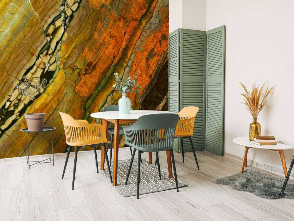 Marbre avec structure en mosaïque