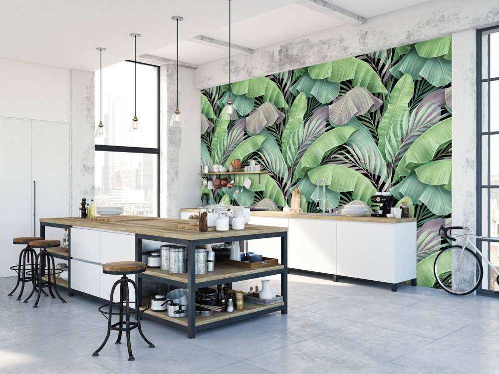 Feuilles tropicales