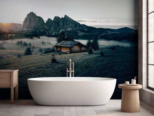 Paysage du Tyrol du Sud