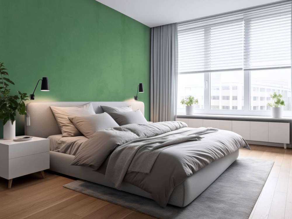 Béton vert camouflage
