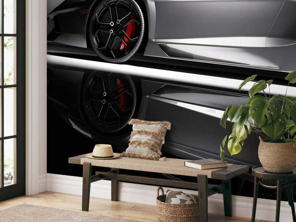Lamborghini grise