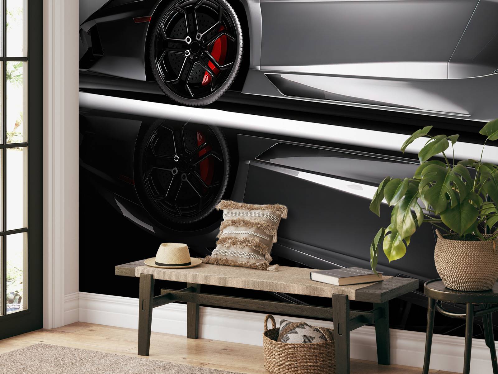 Lamborghini grise